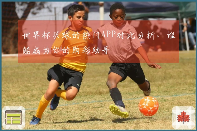 世界杯买球的热门APP对比分析，谁能成为你的购彩助手